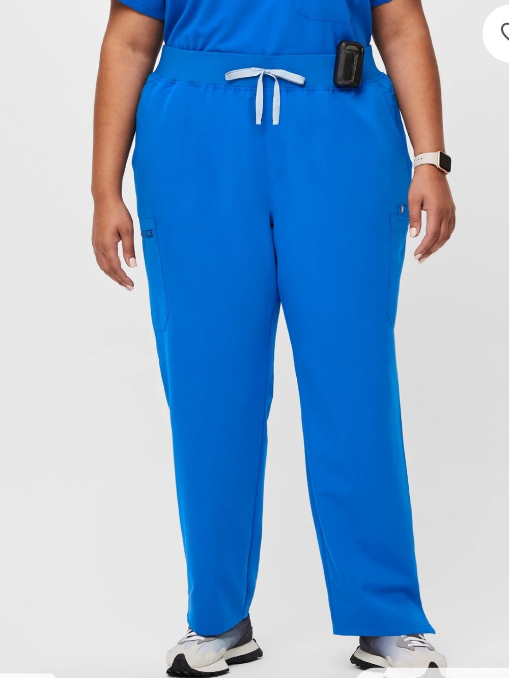 Figs Yola High-Rise Slim Scrub Pant royal blue XXL